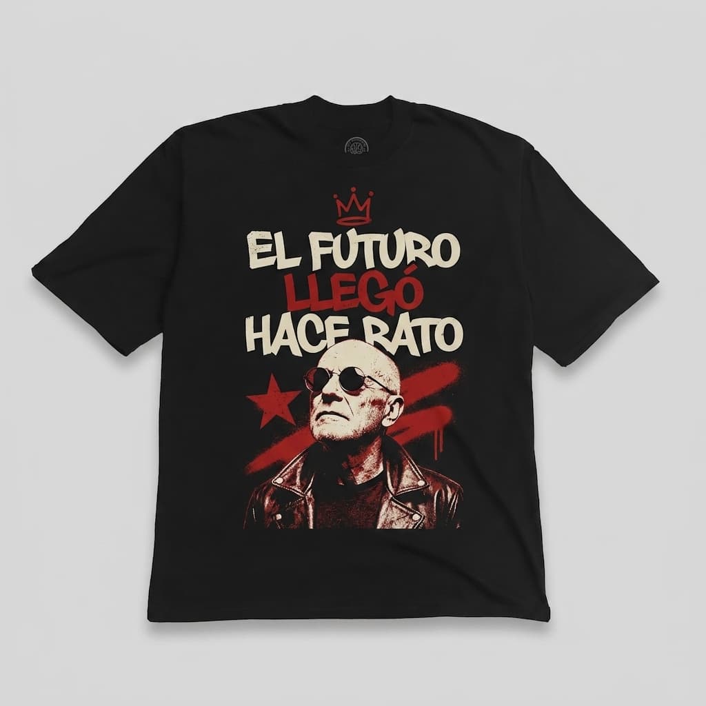 Remera Indio Solari — El Futuro Llegó Hace Rato